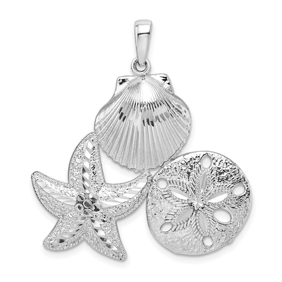 Sterling Silver Shell Pendant