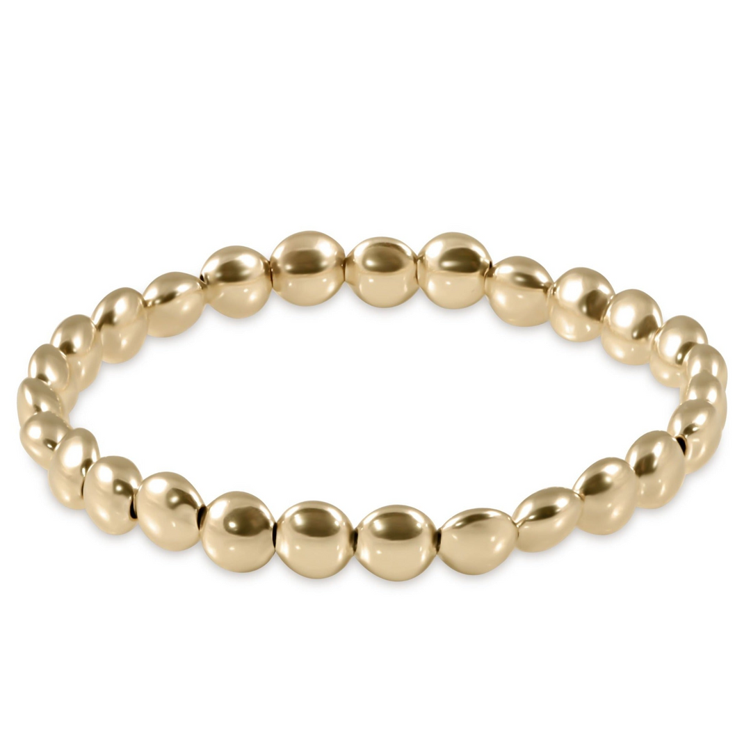 enewton - Honesty Bead Bracelet 6mm Gold-Filled Bracelet (Standard 6.25")