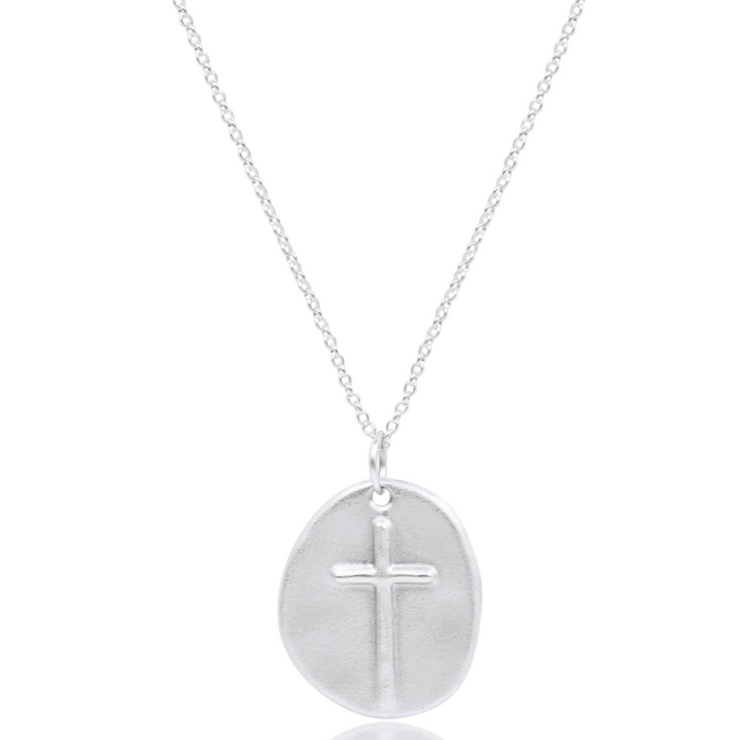 enewton - Sterling Silver - Silver Inspire Disc Necklace 16"