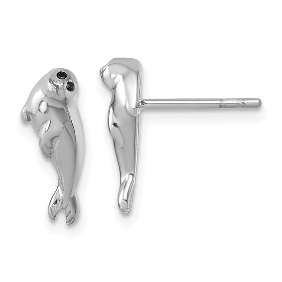 Sterling Silver Stud Sea Life Earrings
