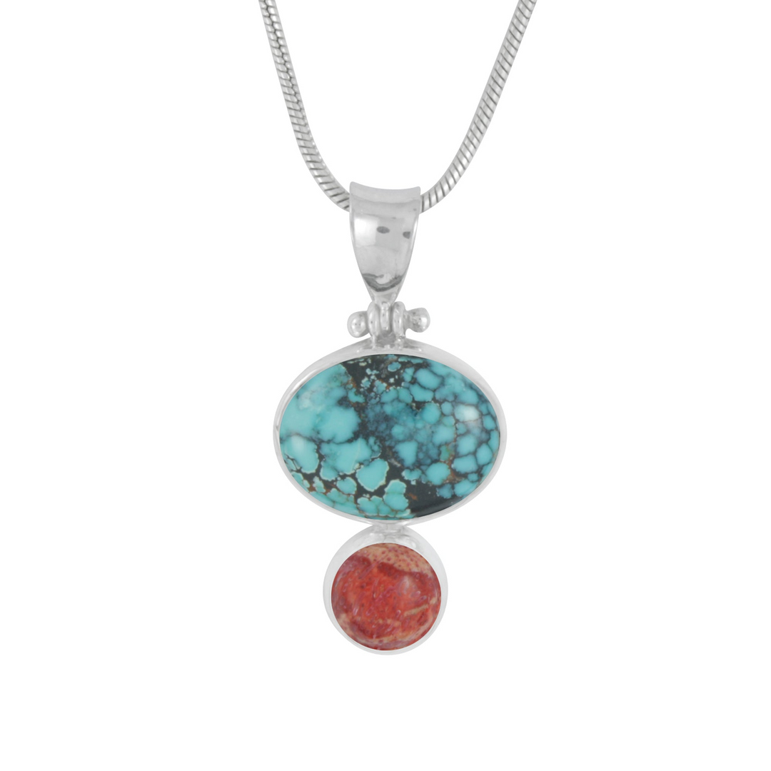 Sterling Silver Pendant With O