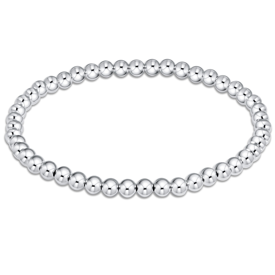 enewton - Classic Bead Bracelet 4mm Sterling Silver Bracelet (Standard 6.25")