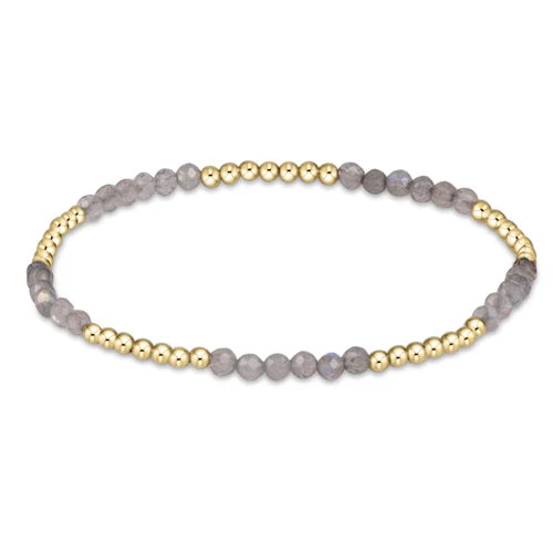 enewton - 14k gold-filled - Yellow Gold Labradorite Stretch Bracelet