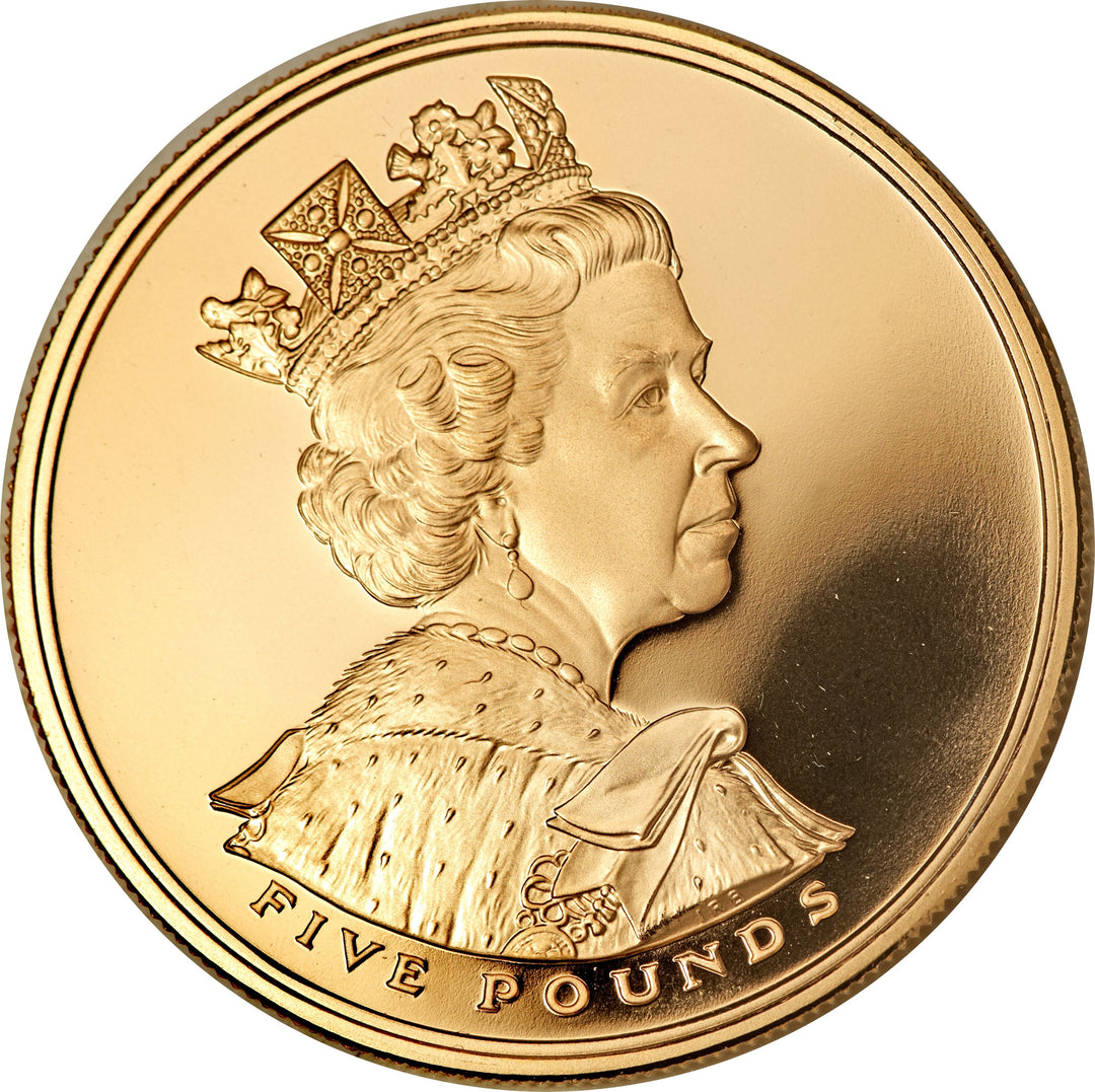 Discover the Hidden Value of Queen Elizabeth II £5 Solid Gold Coins