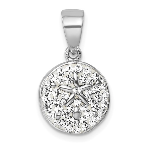 Sterling Silver Rhodium-Plated