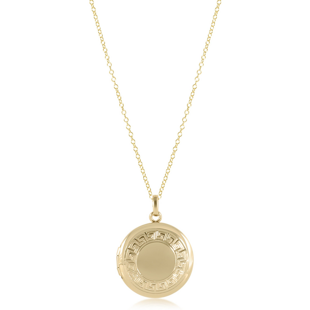 enewton - 14k gold-filled - Cherish - Small Locket Necklace 16"