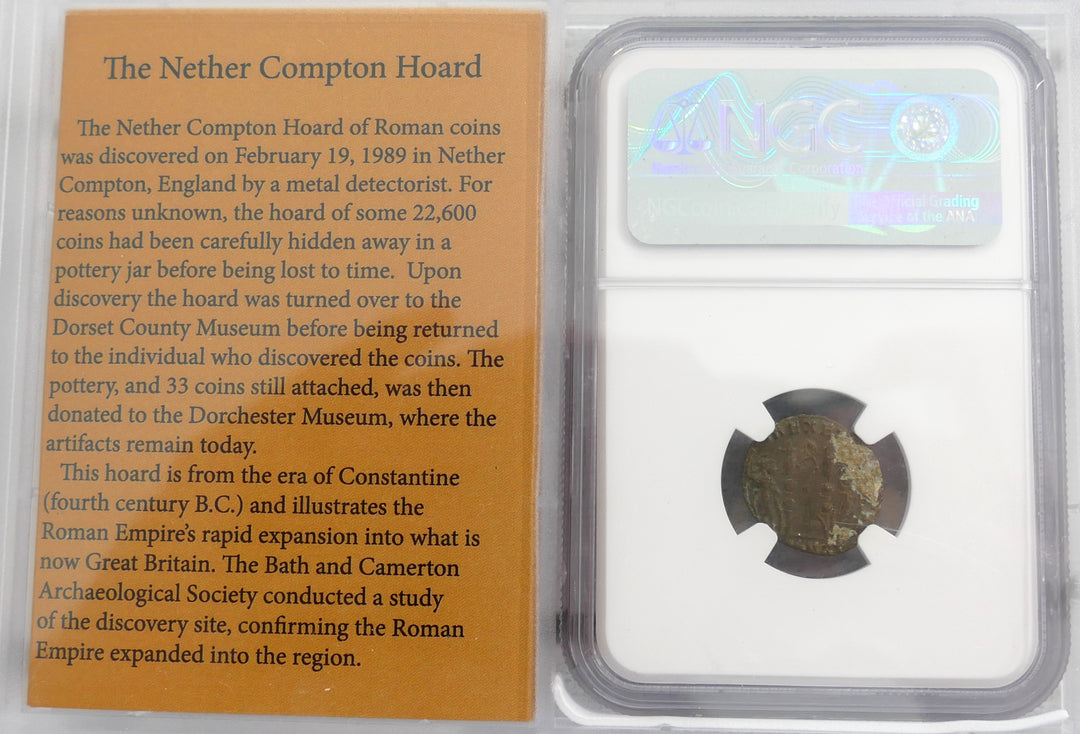 Constantine II AE3/4 BI NUMMUS ROMAN EMPIRE 337-340 AD