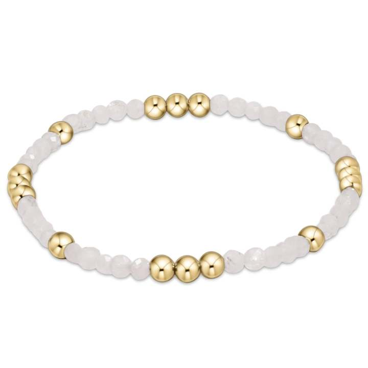 enewton - 14k gold-filled - Yellow Gold Moonstone Stretch Bracelet