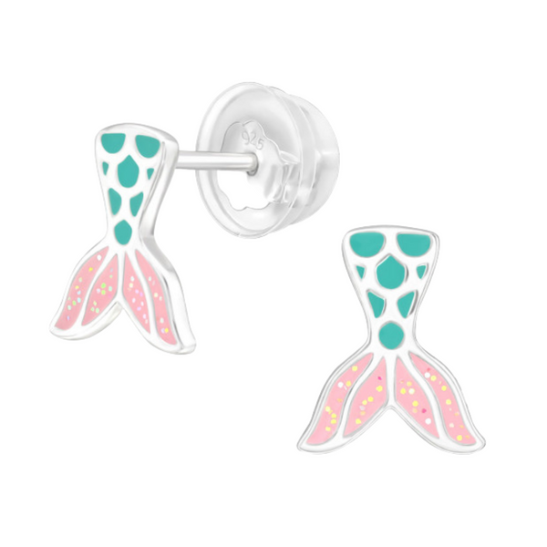 SS Mermaid Tail Earrings