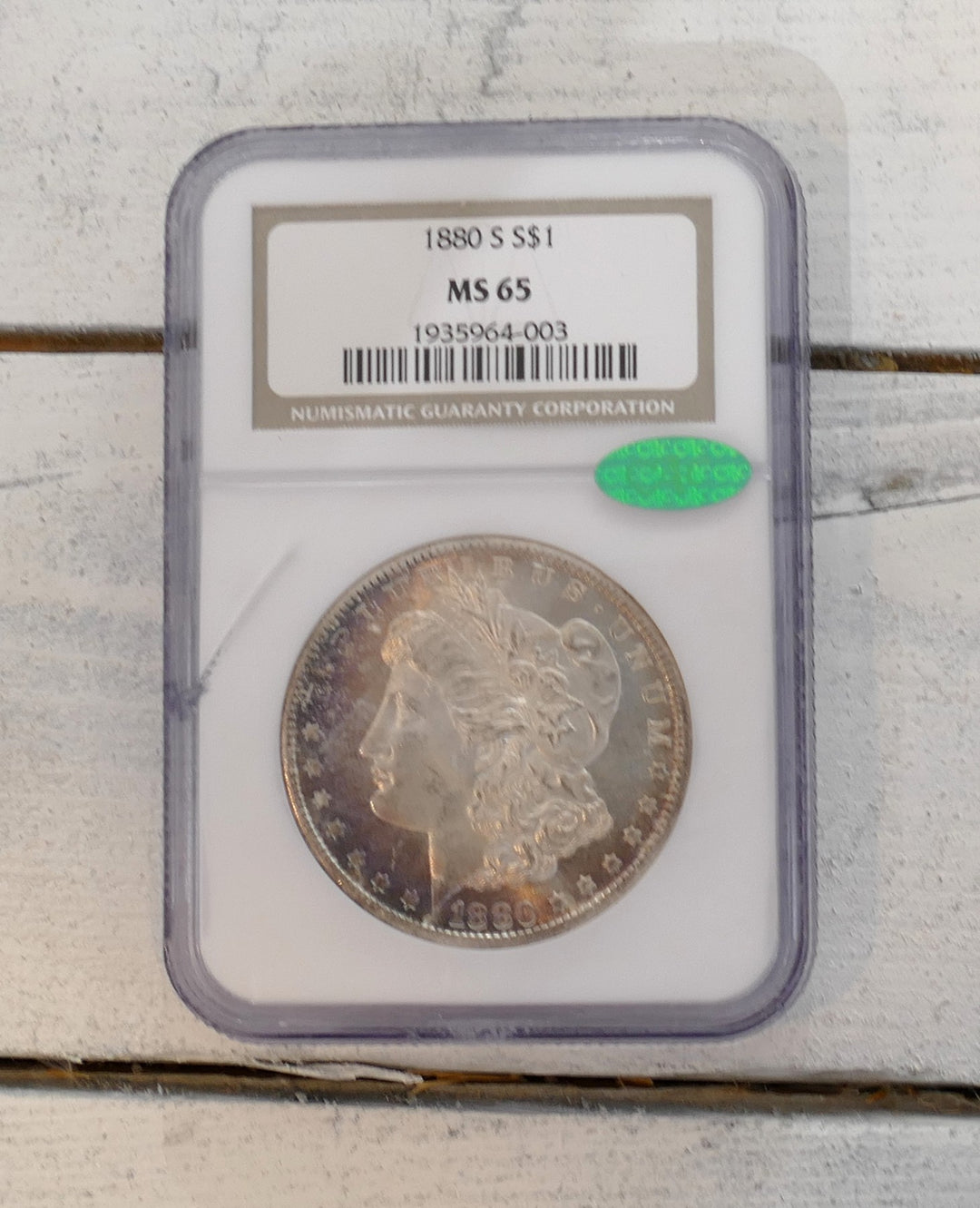 US 1880 MORGAN DOLLAR SAN FRANCISCO MINT