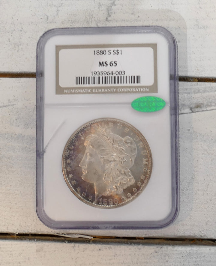 US 1880 MORGAN DOLLAR SAN FRANCISCO MINT