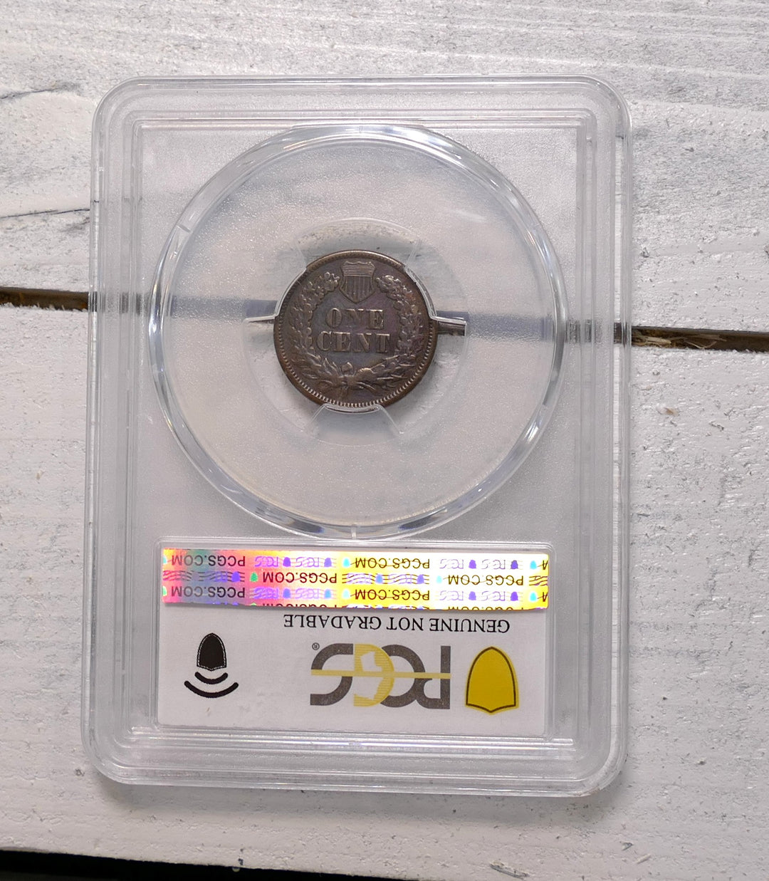 US 1877 INDIAN HEAD PENNY PHILLY MINT FINE DETAILS CLEANED