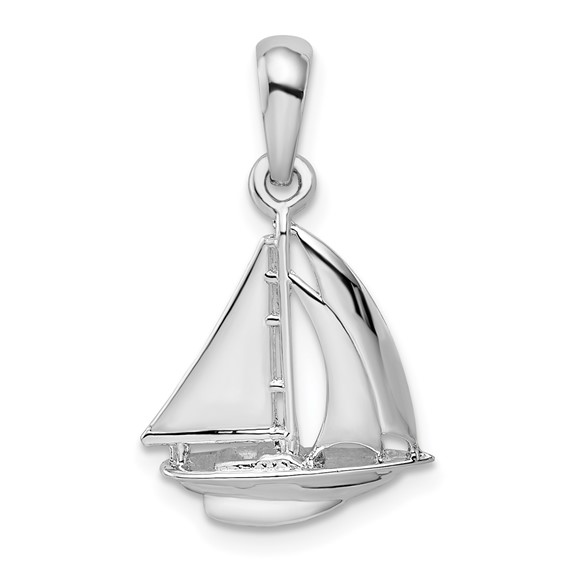De-Ani Sterling Silver Rhodium