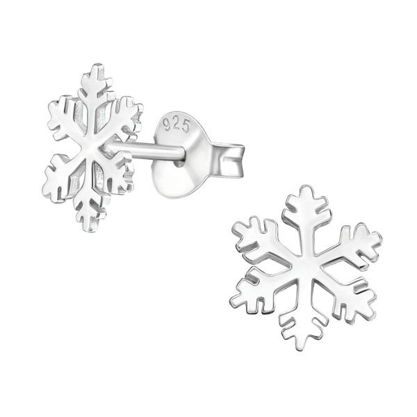 SS Small Snowflake Earrings