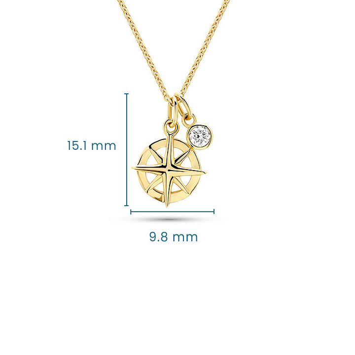 14kt Gold Lab Diamond Ships Wh