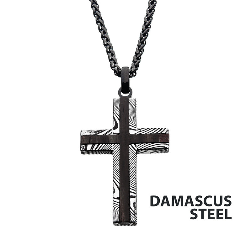 Black IP Stainless Steel Damas