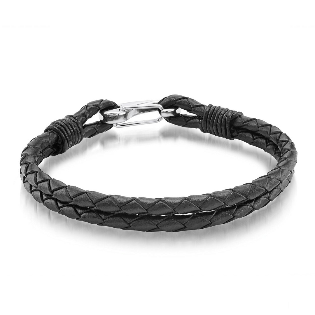 S.STEEL CLIP-CLASP BLACK
LEAT
