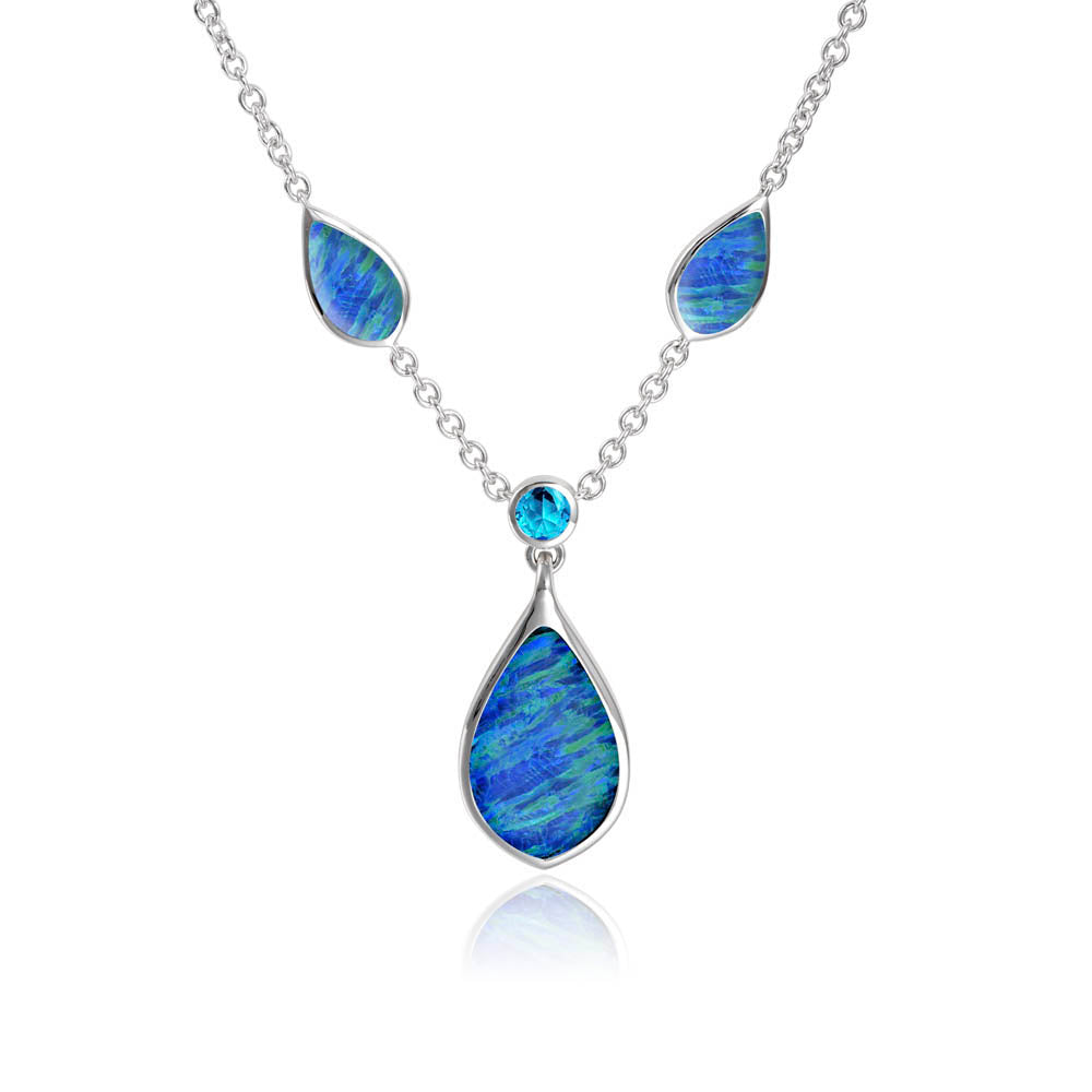 SS 925 Opal Necklace; 1TP0.61