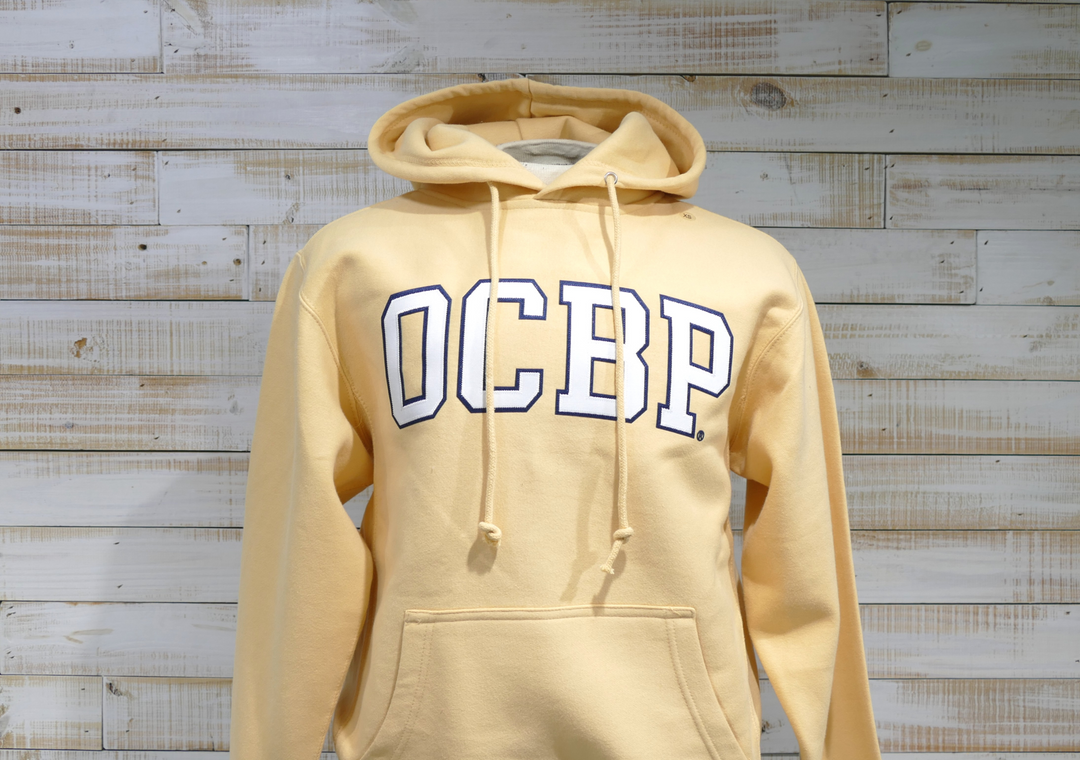 Long Sleeve Hooded OCBP Sweatshirt - Yellow (Medium)