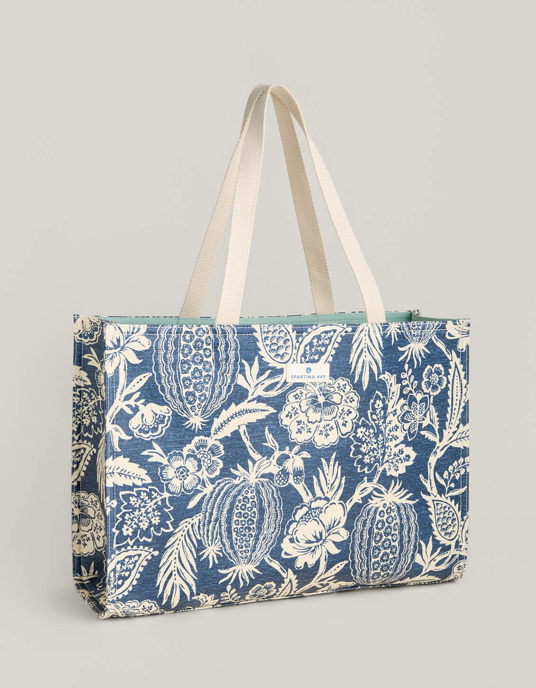 MARKET TOTE FLAGLER BLUE