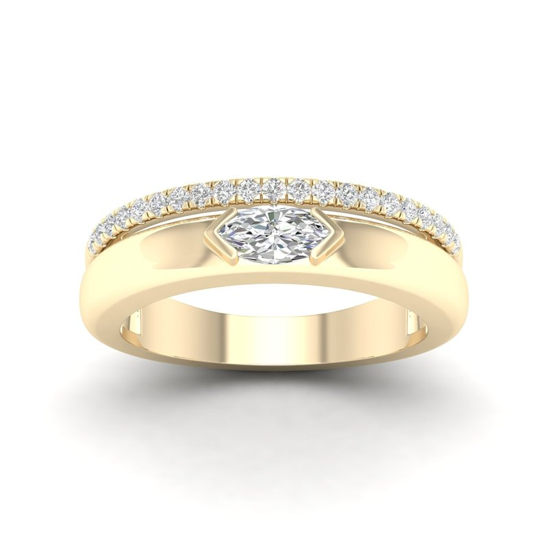 14KY Double Band Ring - Sidway
