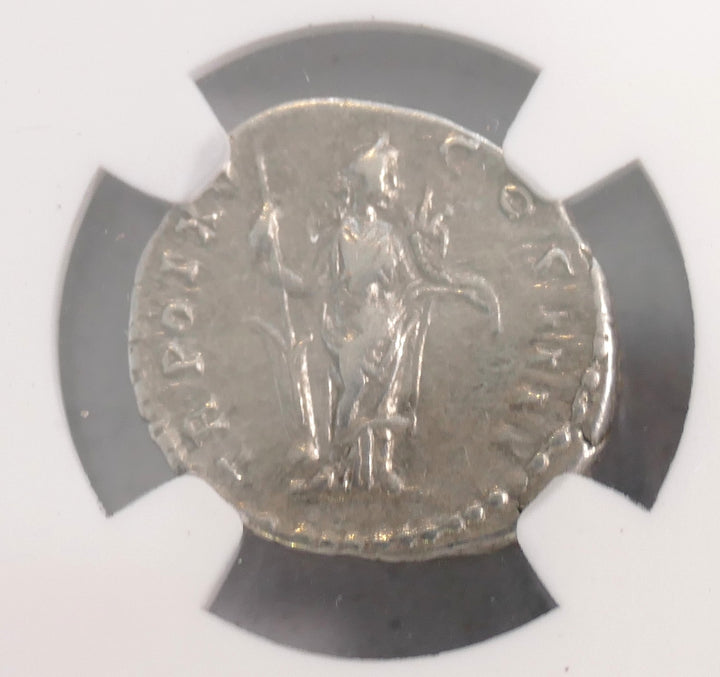 ROMAN 138-161 BC AR DENARIUS