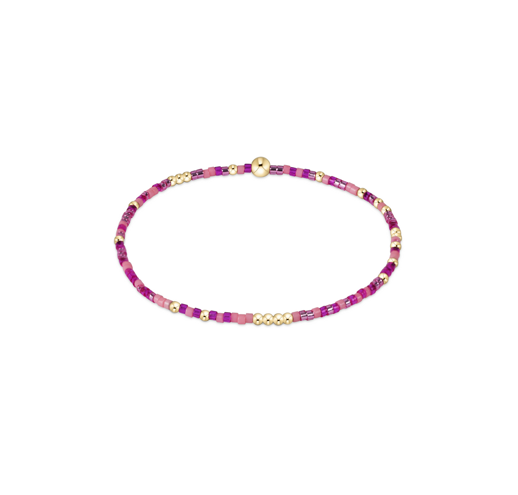 enewton - Hope Unwritten Back to the Fuchsia Gold-Filled Bracelet (Standard 6.25")