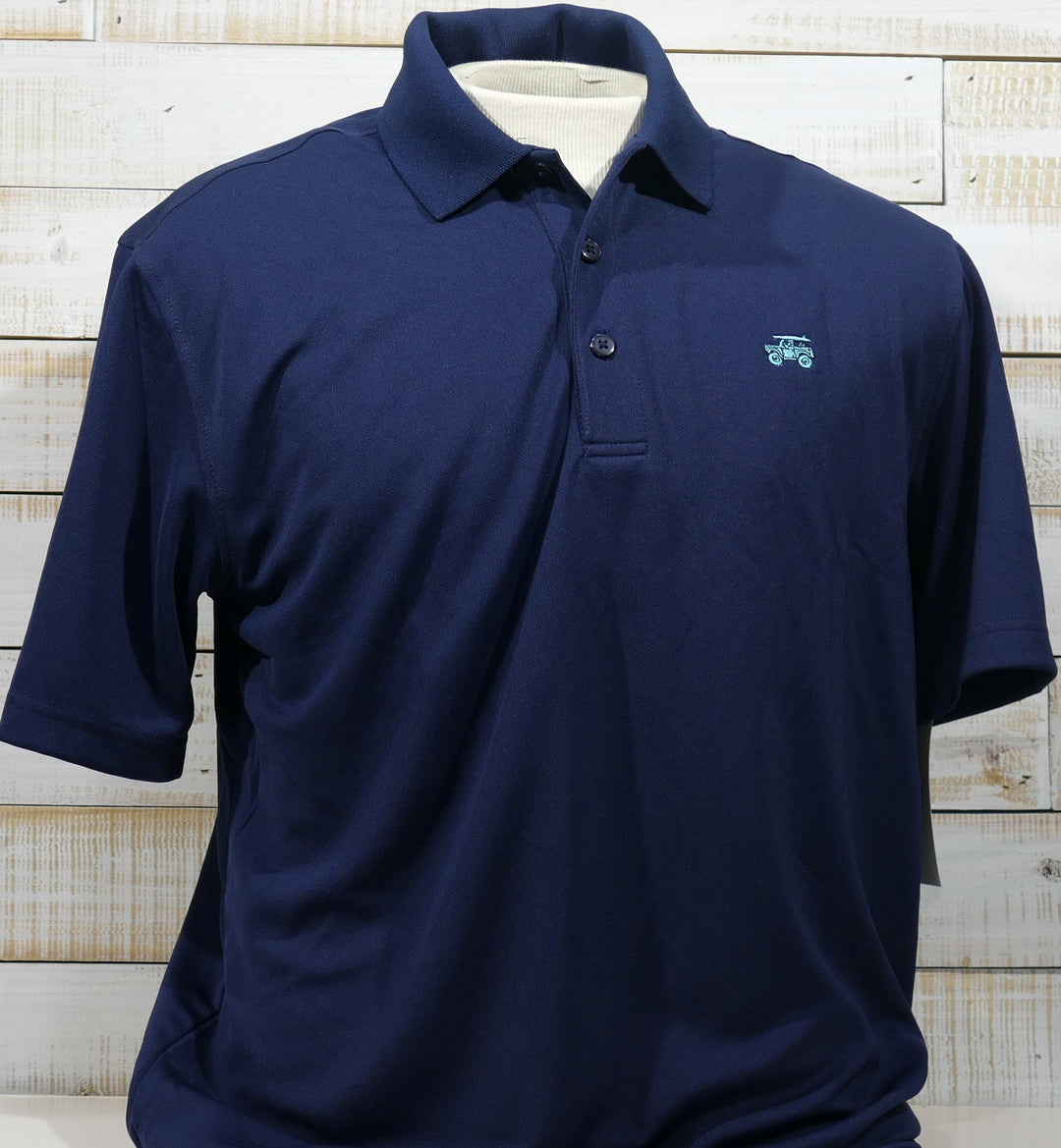Havika - Short Sleeve Polo Shirt - Blue * Ocean City Exclusive
