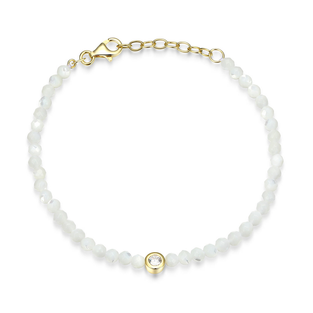 REIGN GP Mother-of-Pearl CZ St
