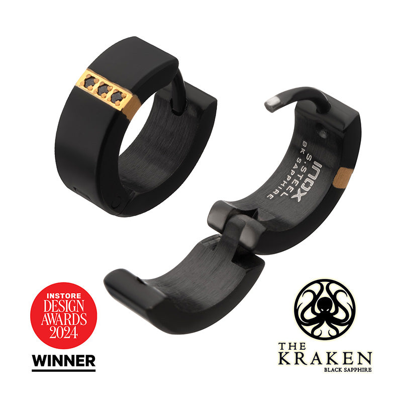 Black IP Steel Matte Finish Kr