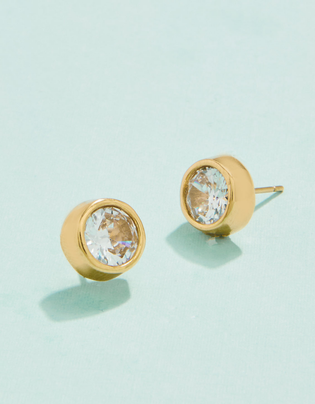 SP Lighthouse Stud Earrings CZ