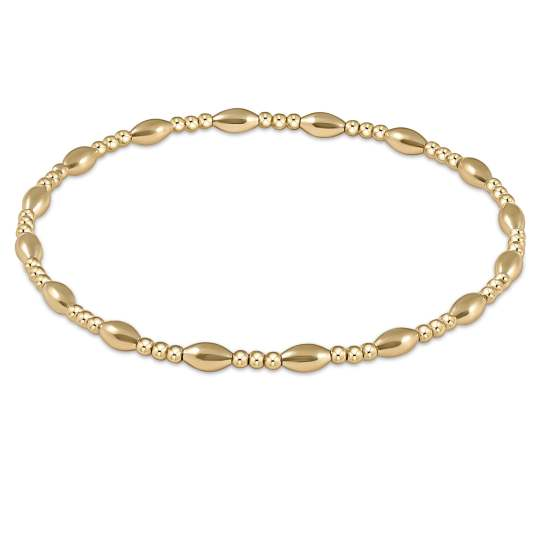 enewton - Harmony Sincerity Pattern 2mm Sincerity Gold-Filled Bracelet (Standard 6.25")