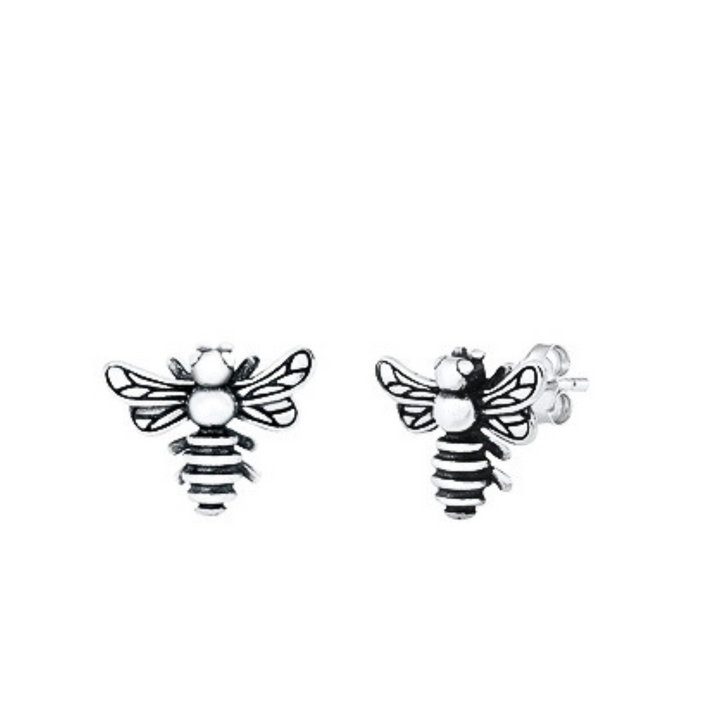 SS Detailed Bee Earrings