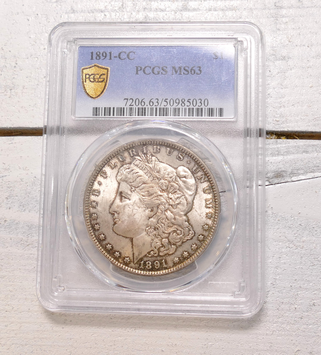 CARSON CITY MORGAN DOLLAR 1891  MS 63