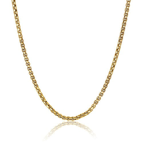 GOLD-IP-S.STEEL POLISHED 2.5MM