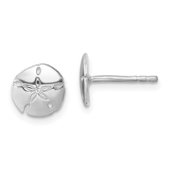 Sterling Silver Rhodium-Plated