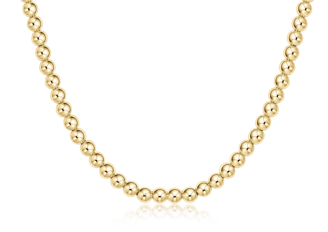 enewton - 14k gold-filled - Yellow Gold 5mm Classic Necklace 17"