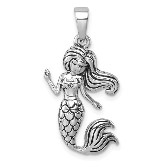 SS ANTIQUE MERMAID PEND