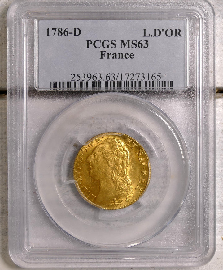 1786-D FRENCH L.D'OR