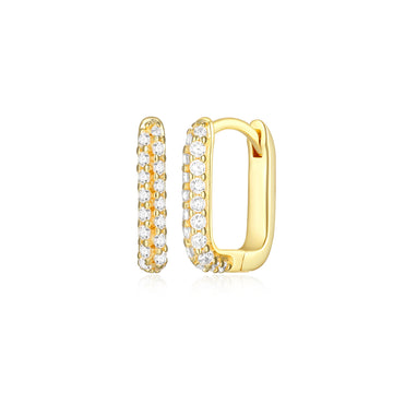 REIGN YGP PAPERCLIP HOOP CLEAR