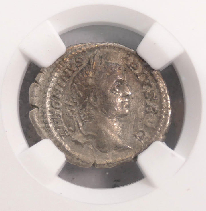 ROMAN EMPIRE 198-217 AD AR DENARIUS