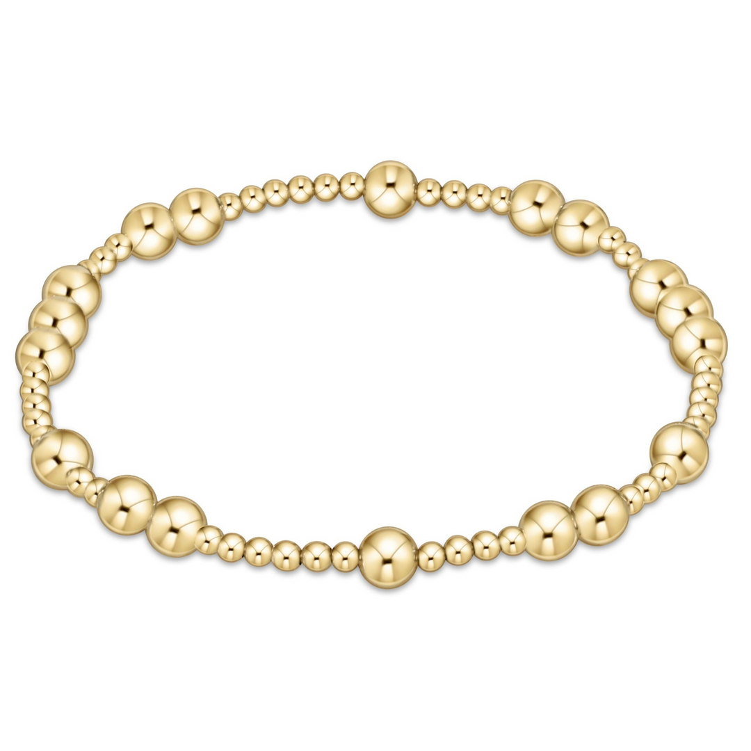 enewton - Hope Unwritten Bead Bracelet 5mm Gold-Filled Bracelet (Standard 6.25")