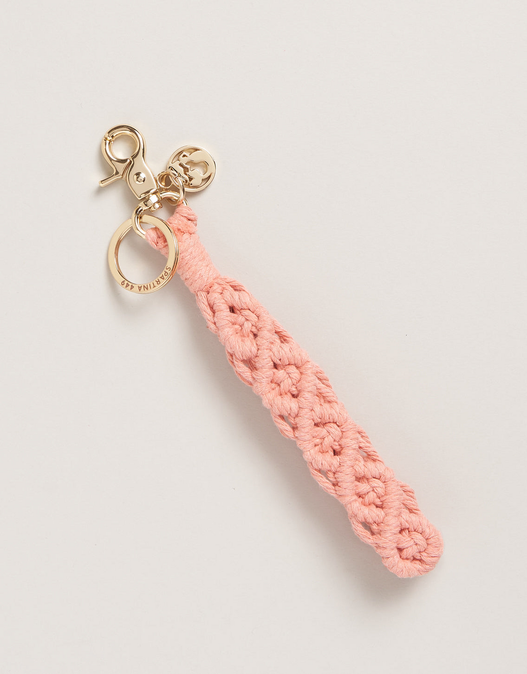 MACRAME WRISTLET KEYCHAIN LIGH