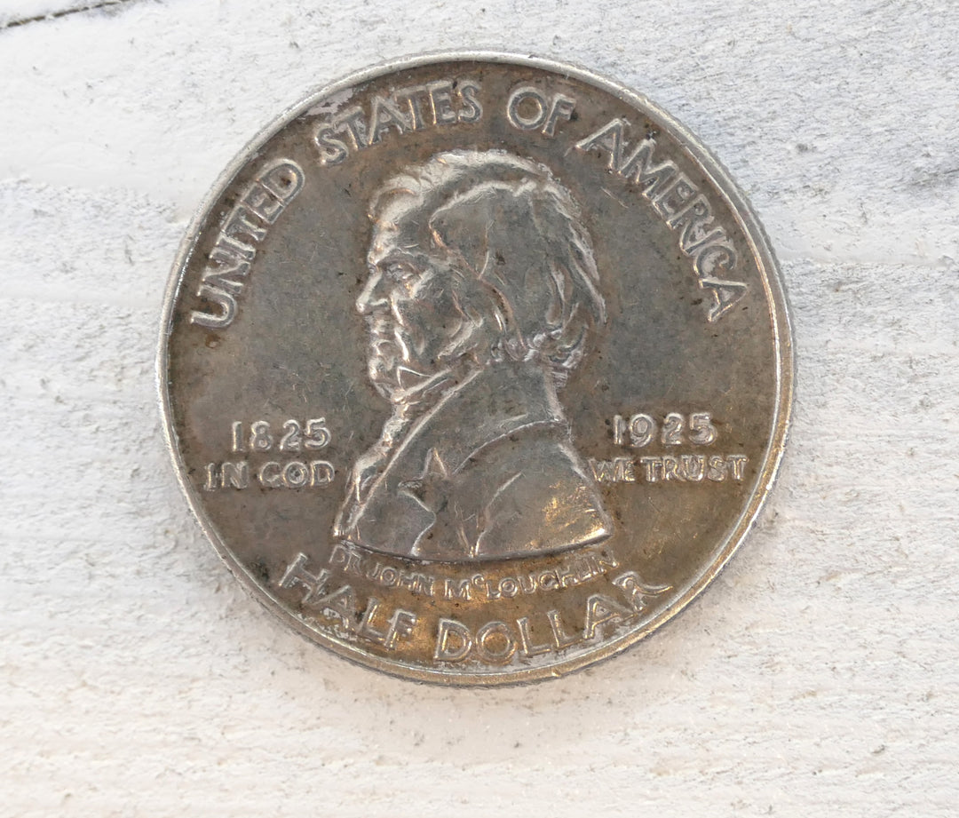 FORT VANCOUVER  COMEMERATIVE 1925 50C Philadelphia Mint UNGRADED MS 62