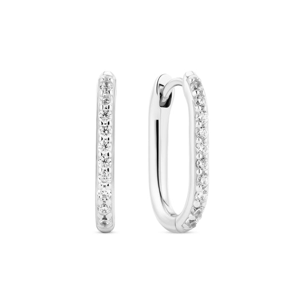 Sif Jakobs - - Silver Capriana Cubic Zirconia Earrings