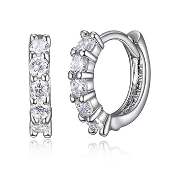 REIGN SS CLEAR CZ 5 STONE TINY