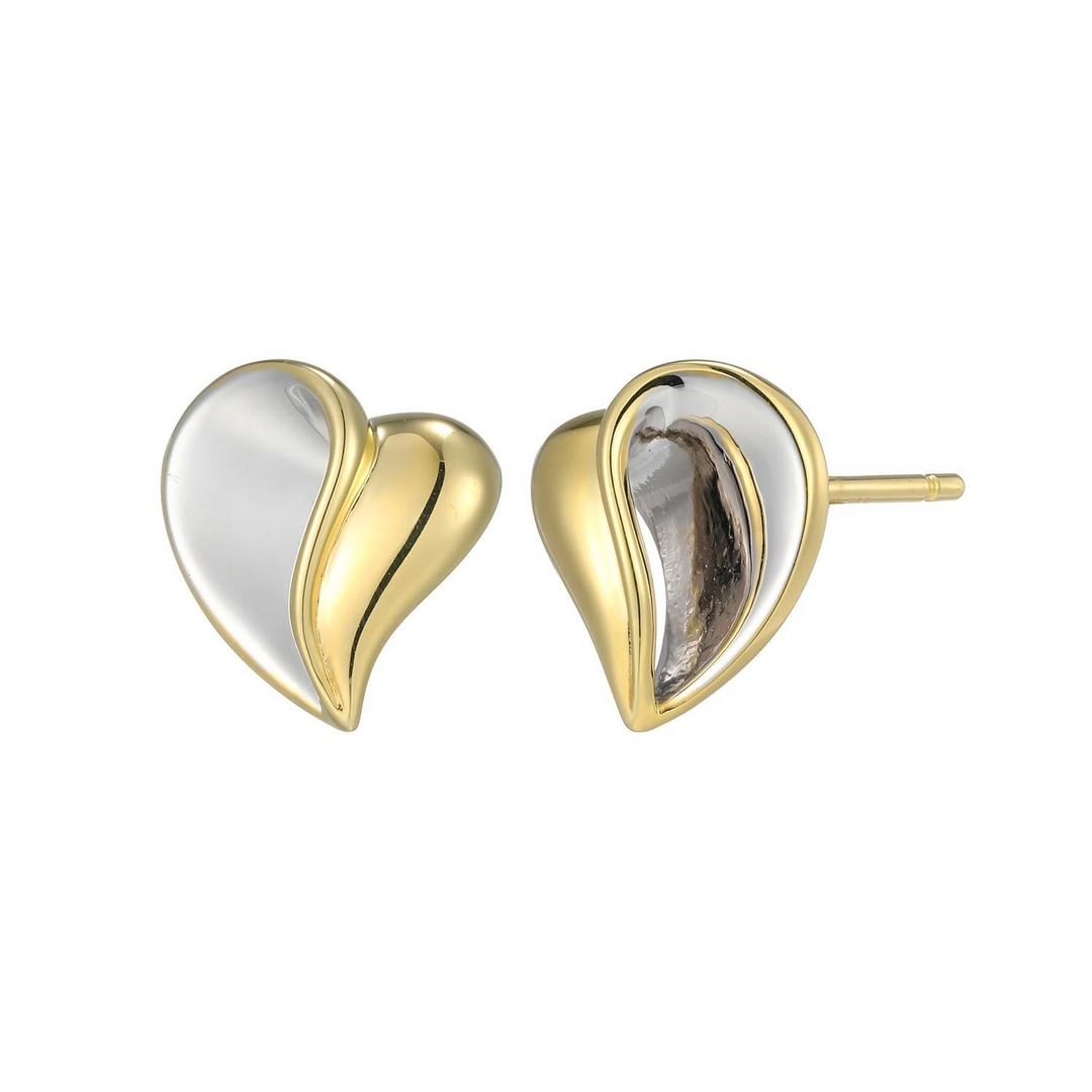 Amour Two-Tone Earrings