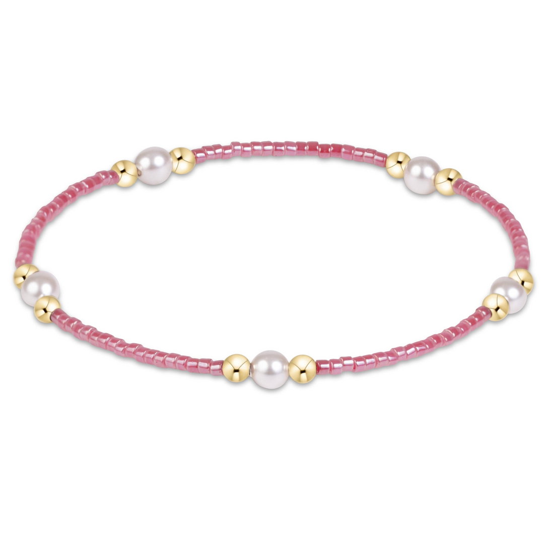 enewton - Hope Purpose Pearl Pink Champagne Gold-Filled Bracelet (Standard 6.25")
