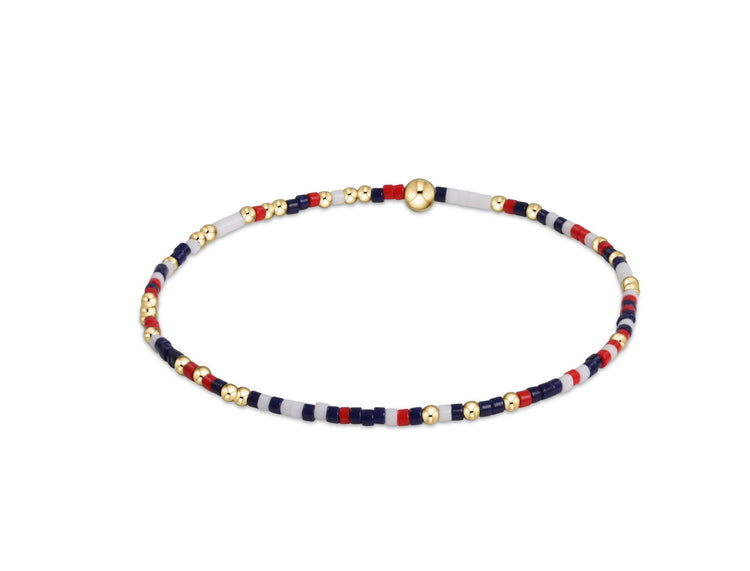 enewton - 14k gold-filled - Extends - Firecracker 2mm Hope Unwritten Bead Bracelet