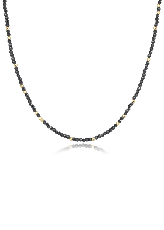 enewton - 14k gold-filled - Yellow Gold Choker Beaded Necklace